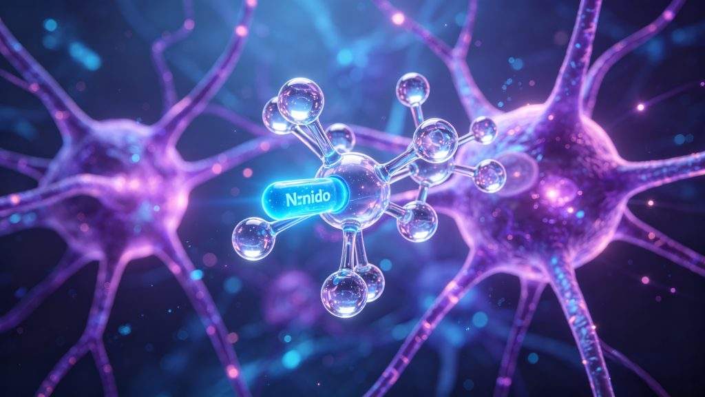ROSEA科學專欄：尼古丁受體機制與神經生物學成癮路徑解析圖
